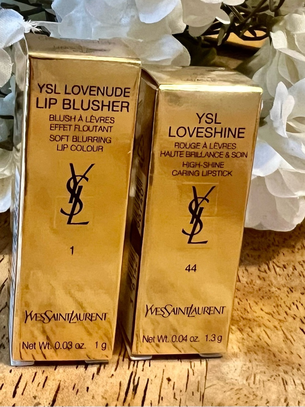 Yves Saint Laurent Soft Rose & Nude Lipstick Duo